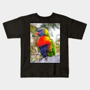 Rainbow Lorikeet Kids T-Shirt